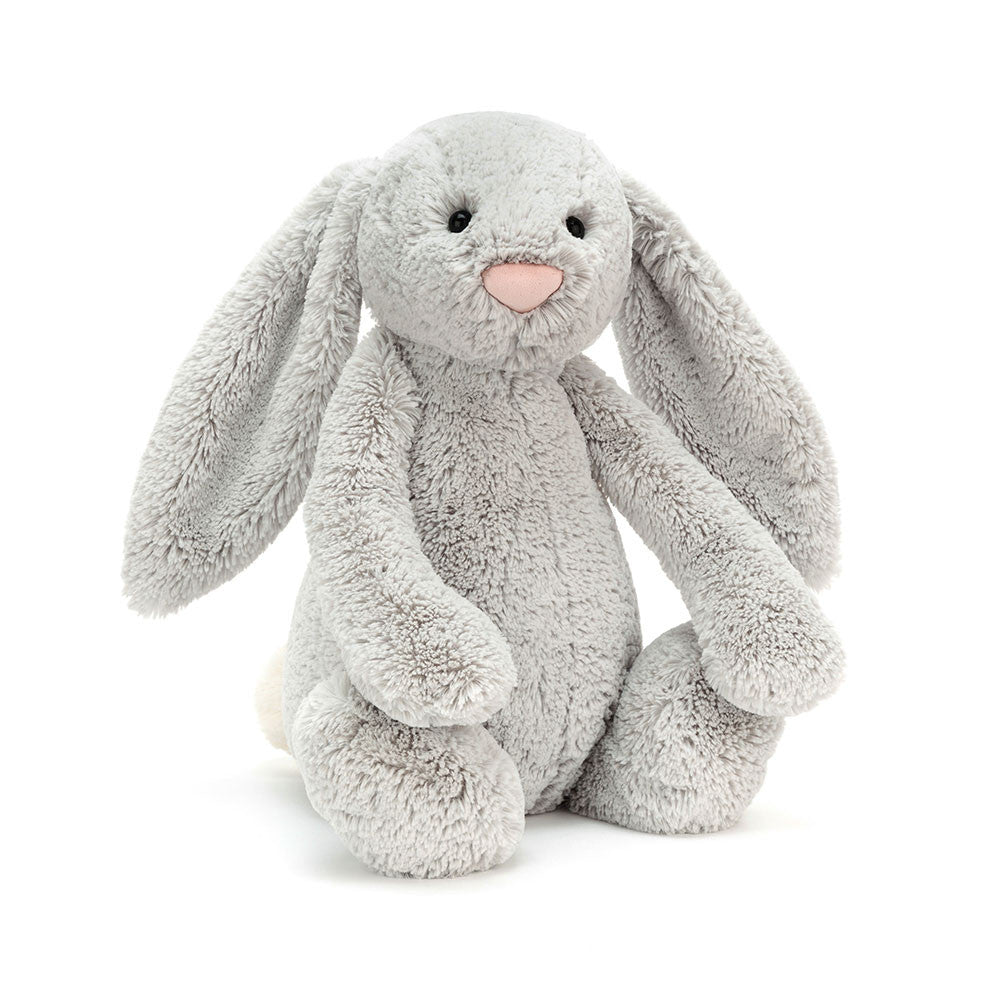 Jellycat Bashful Bunny Silver (Grey) Huge/Big Modern Natural Baby