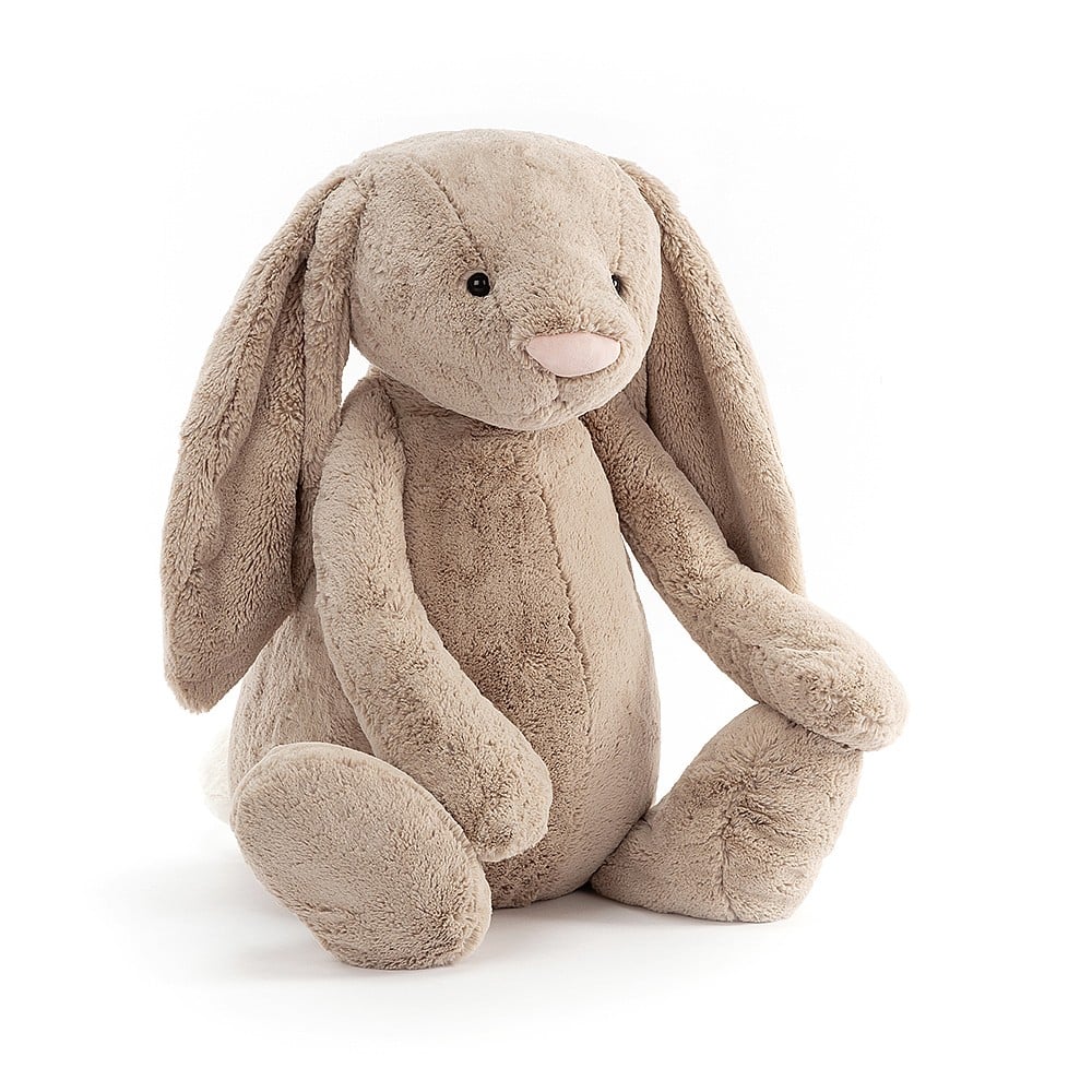 Jellycat Bashful Beige Bunny Giant Modern Natural Baby