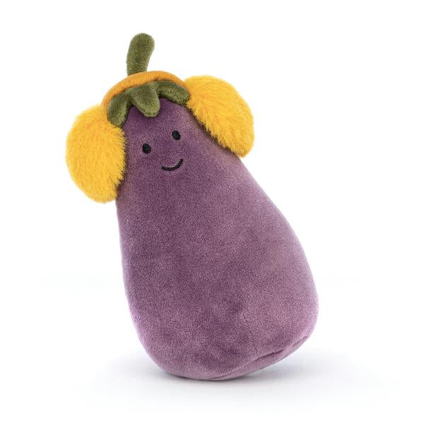 Jellycat Toastie Vivacious Eggplant Modern Natural Baby