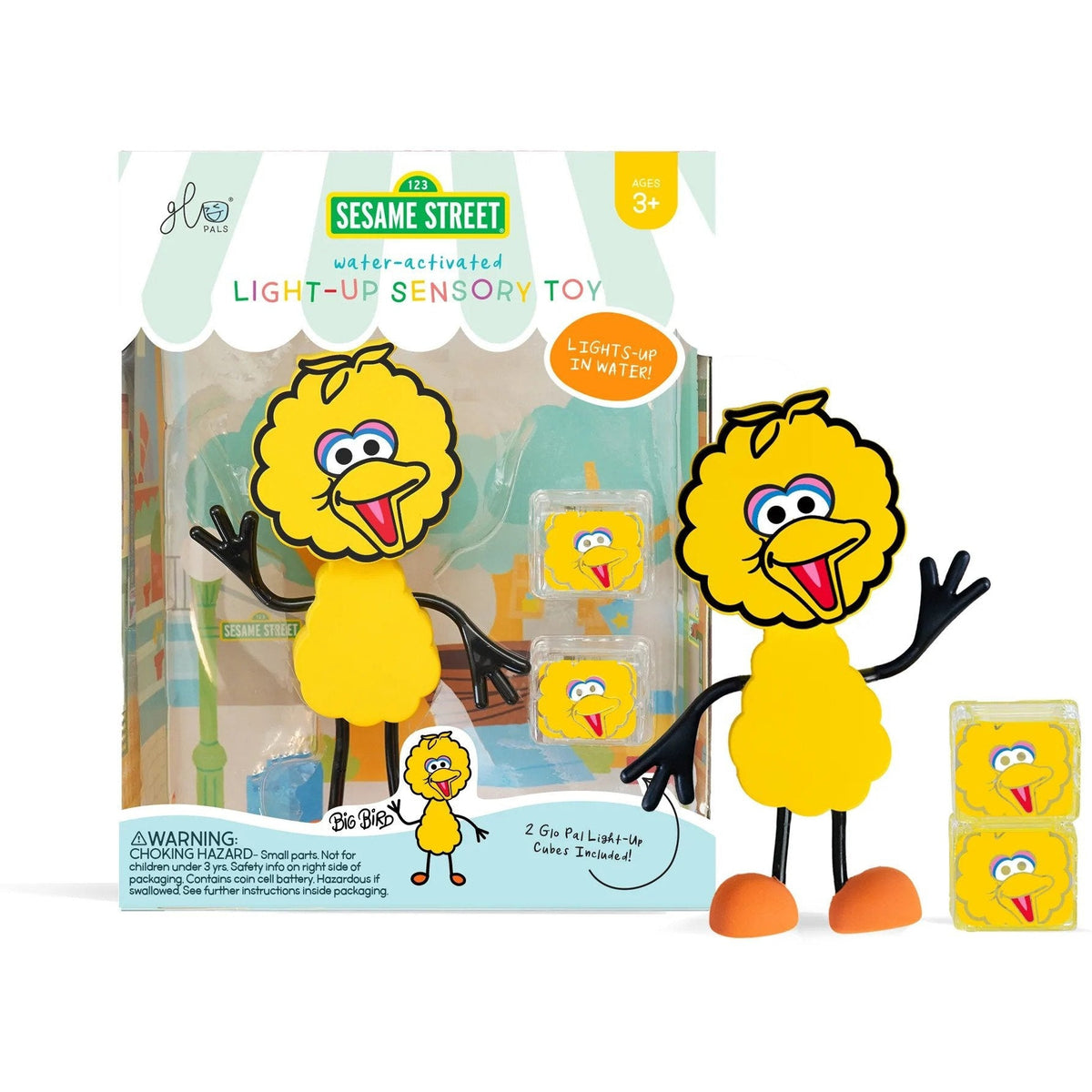 Glo Pals Character Sesame Street Big Bird Modern Natural Baby glo-pals-character-sesame-street-big-bird-modern-natural-baby
