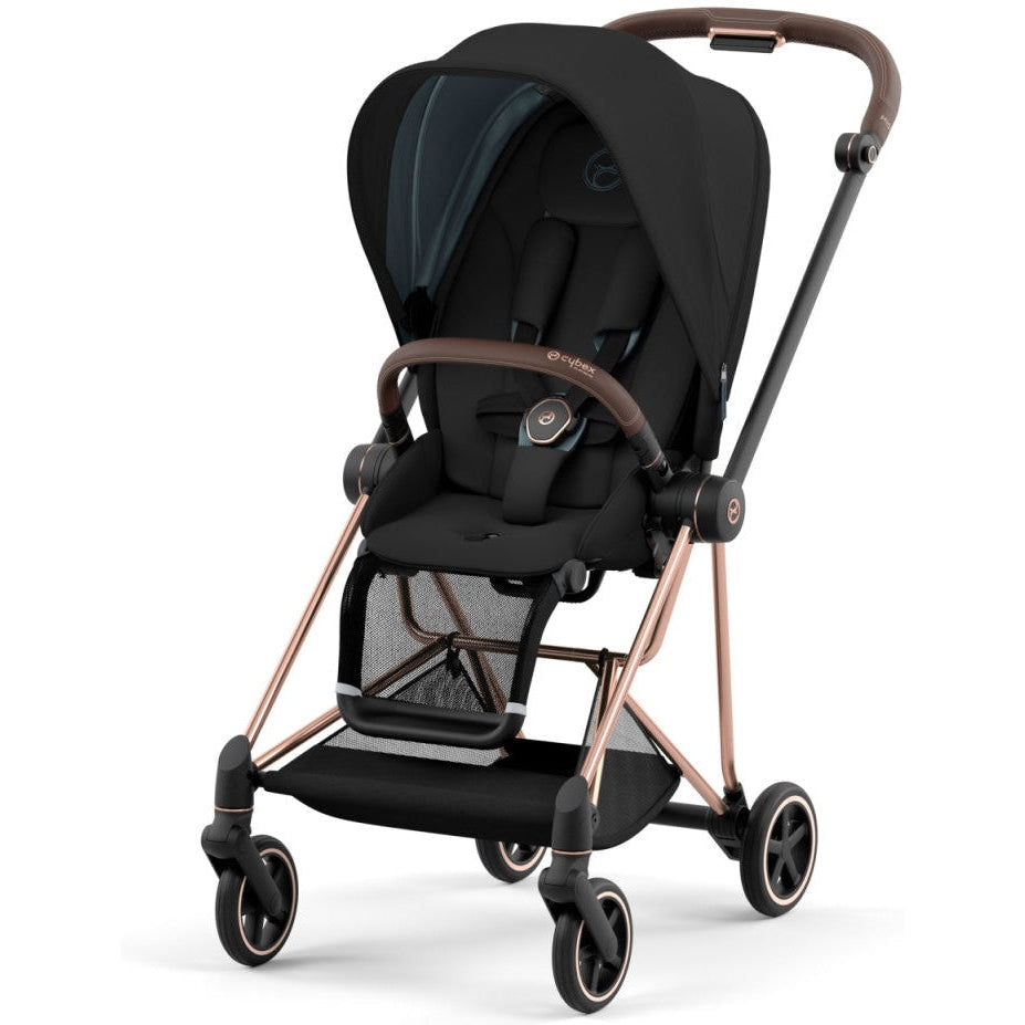 gold cybex stroller Cybex Mios 3 Stroller – Modern Natural Baby