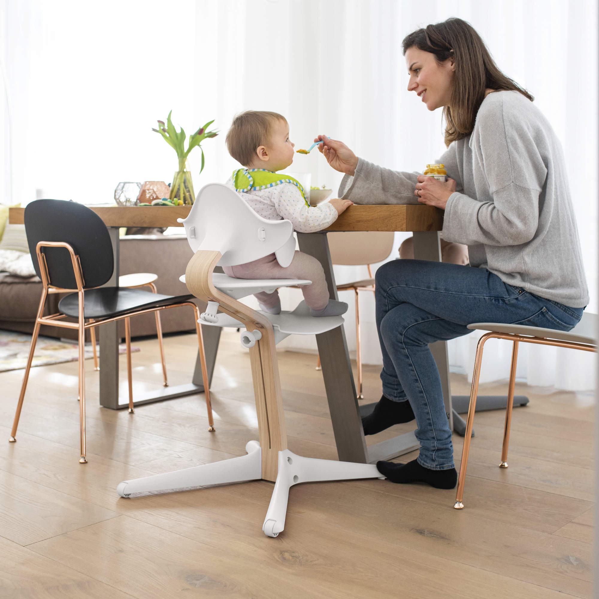 Stokke Nomi High Chair Bundle – Modern Natural Baby