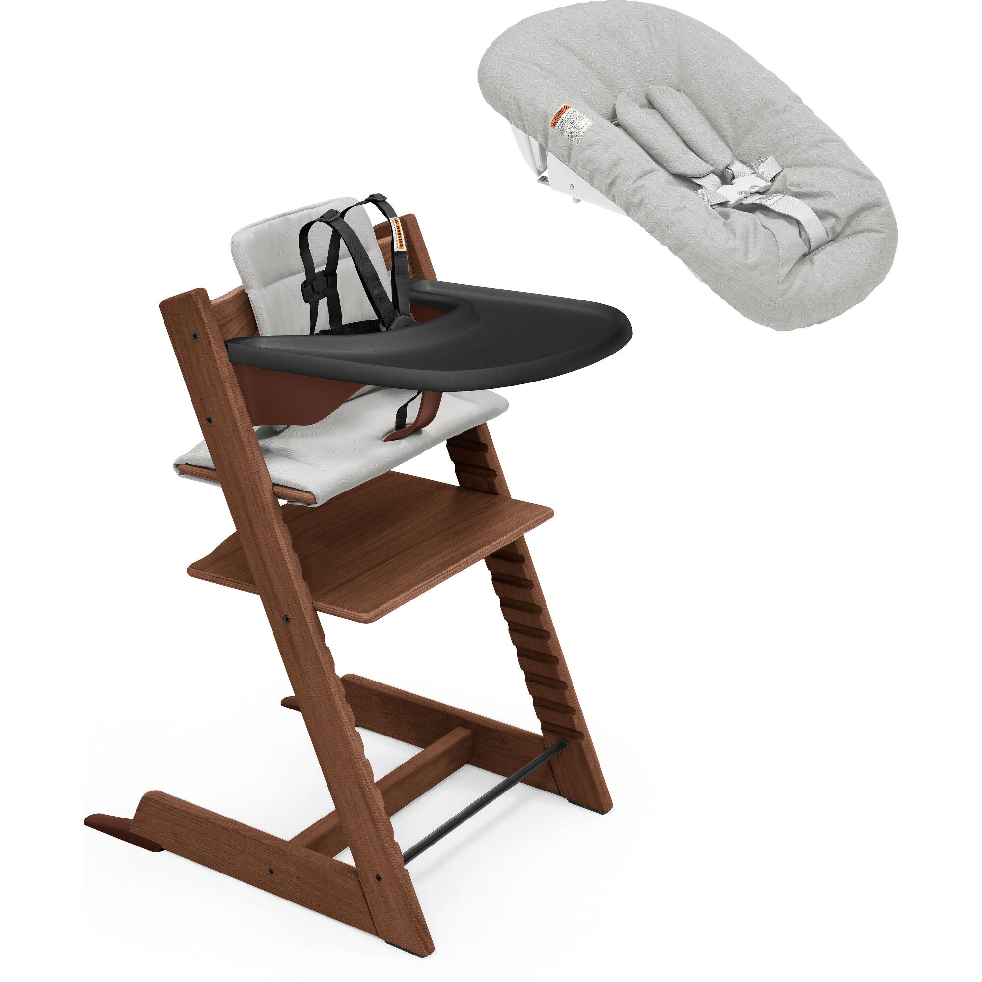 stokke tripp trapp 2014 Stokke Tripp Trapp High Chair² with Cushion, Tray and Newborn Set – Modern Natural Baby