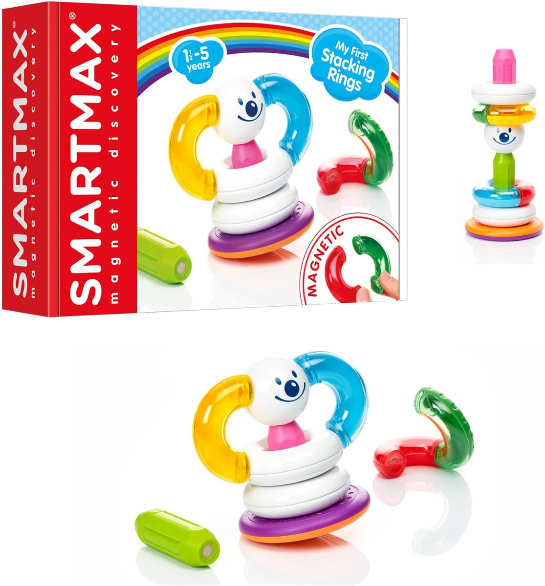 Smartmax My First Stacking Rings – Modern Natural Baby