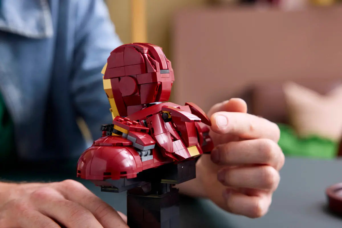 iron man helmet bust Lego Marvel Color:Smolder w/Buckwheat collection_010102 Dont miss your chance Fish Trap and Acclimation
