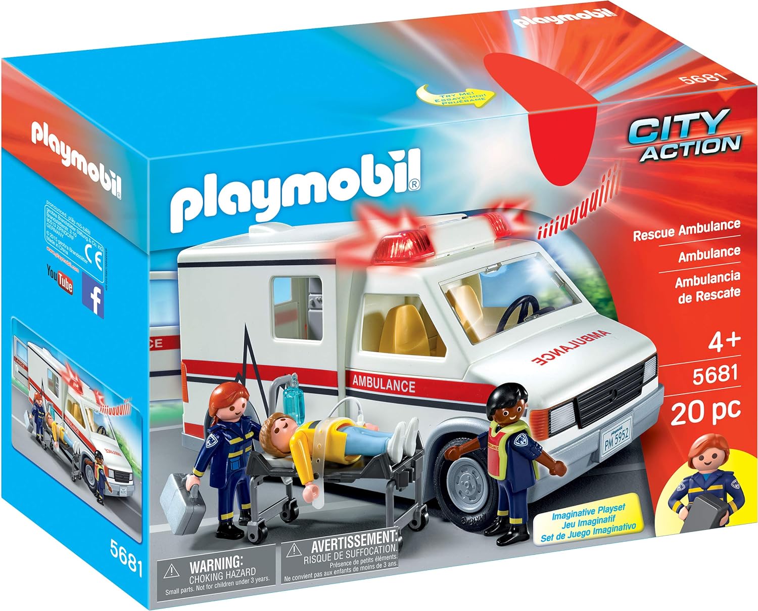 Playmobil City Action  Ambulance – Modern Natural Baby