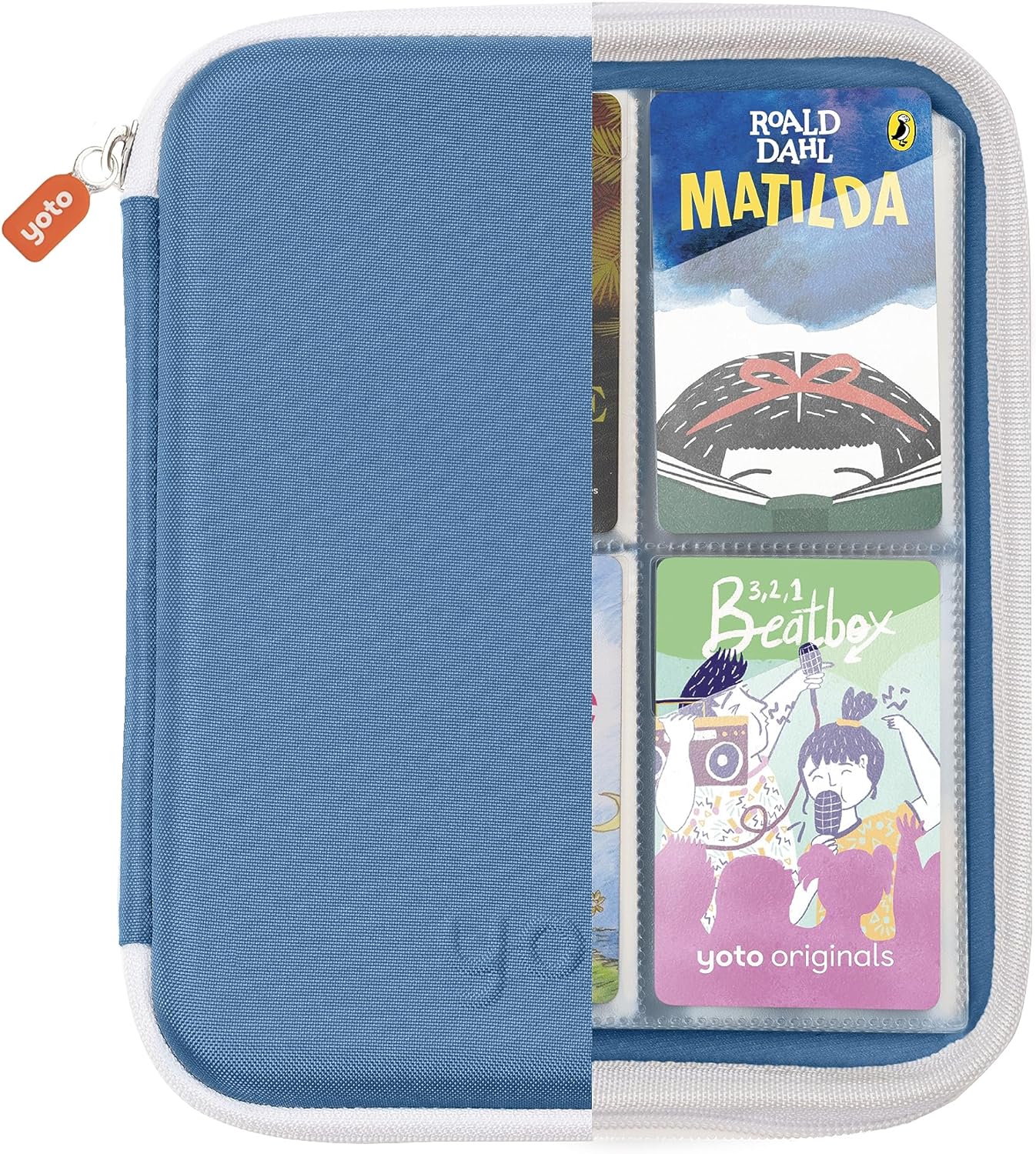 Yoto Kaarthoes In Blue Bird Kinderaccessoire, Zachte Draagbare Map Met Rits En 64 Vakken Voor Spelers Mini Audioboekkaarten Maphouder Op Reis 1450886264 Yoto Kaarthoes In Blue Bird Kinderaccessoire, Zachte Draagbare Map Met Rits En 64 Vakken Voor Spelers Mini Audioboekkaarten Maphouder Op Reis 1450886264