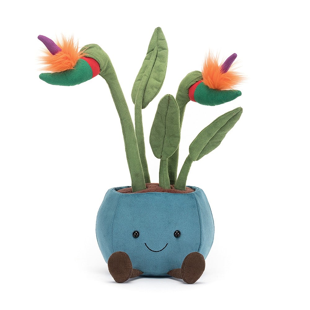 jellycat potted plant Jellycat Amuseables Bird of Paradise