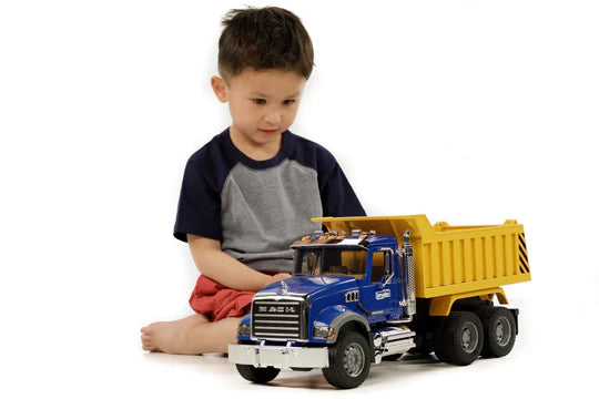 Bruder MACK Granite Dump Truck Modern Natural Baby