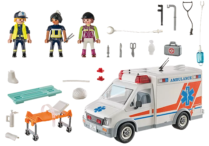 Playmobil City Action  Ambulance – Modern Natural Baby