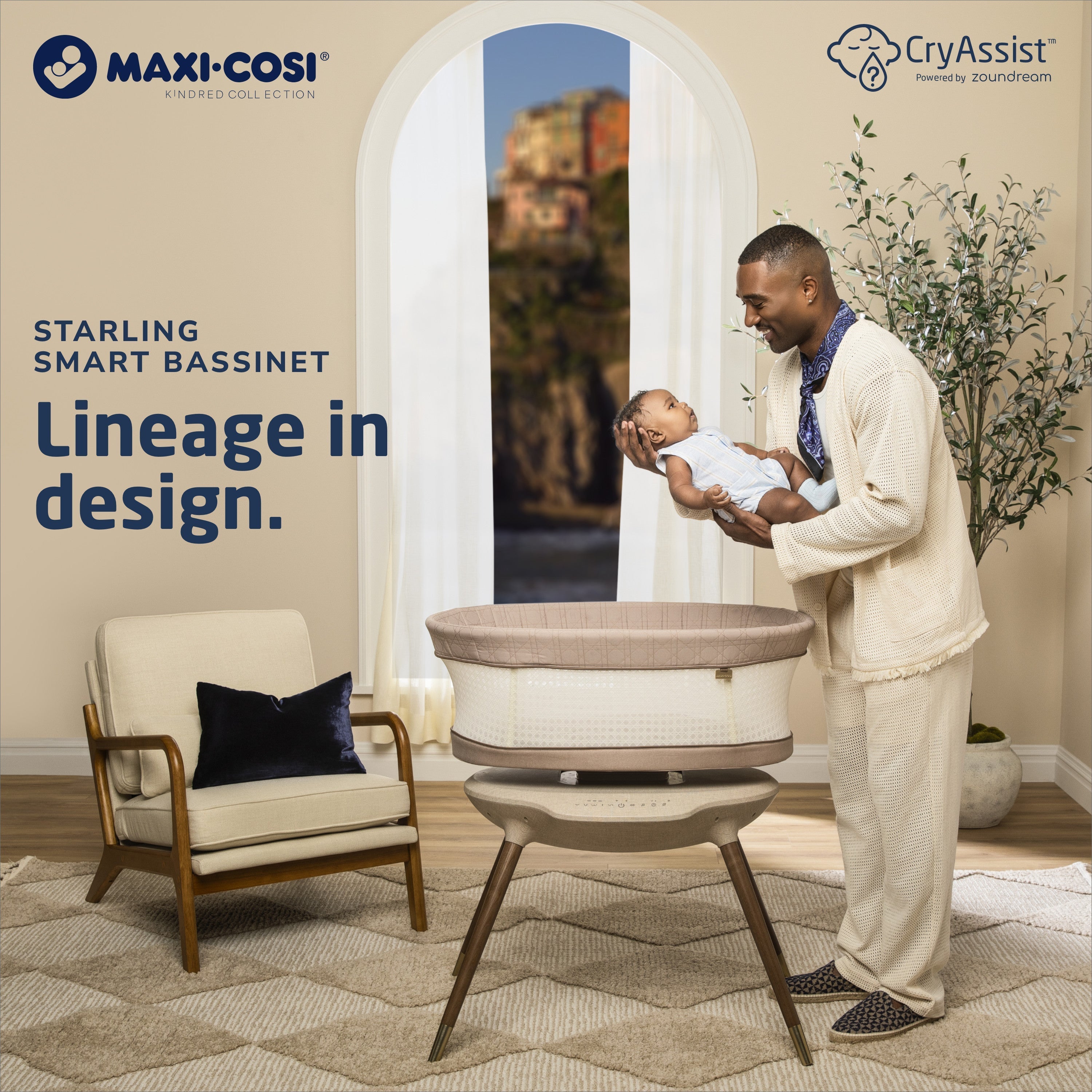 maxi cosi vs newton bassinet Maxi-Cosi Kindred Starling Smart Bassinet – Modern Natural Baby