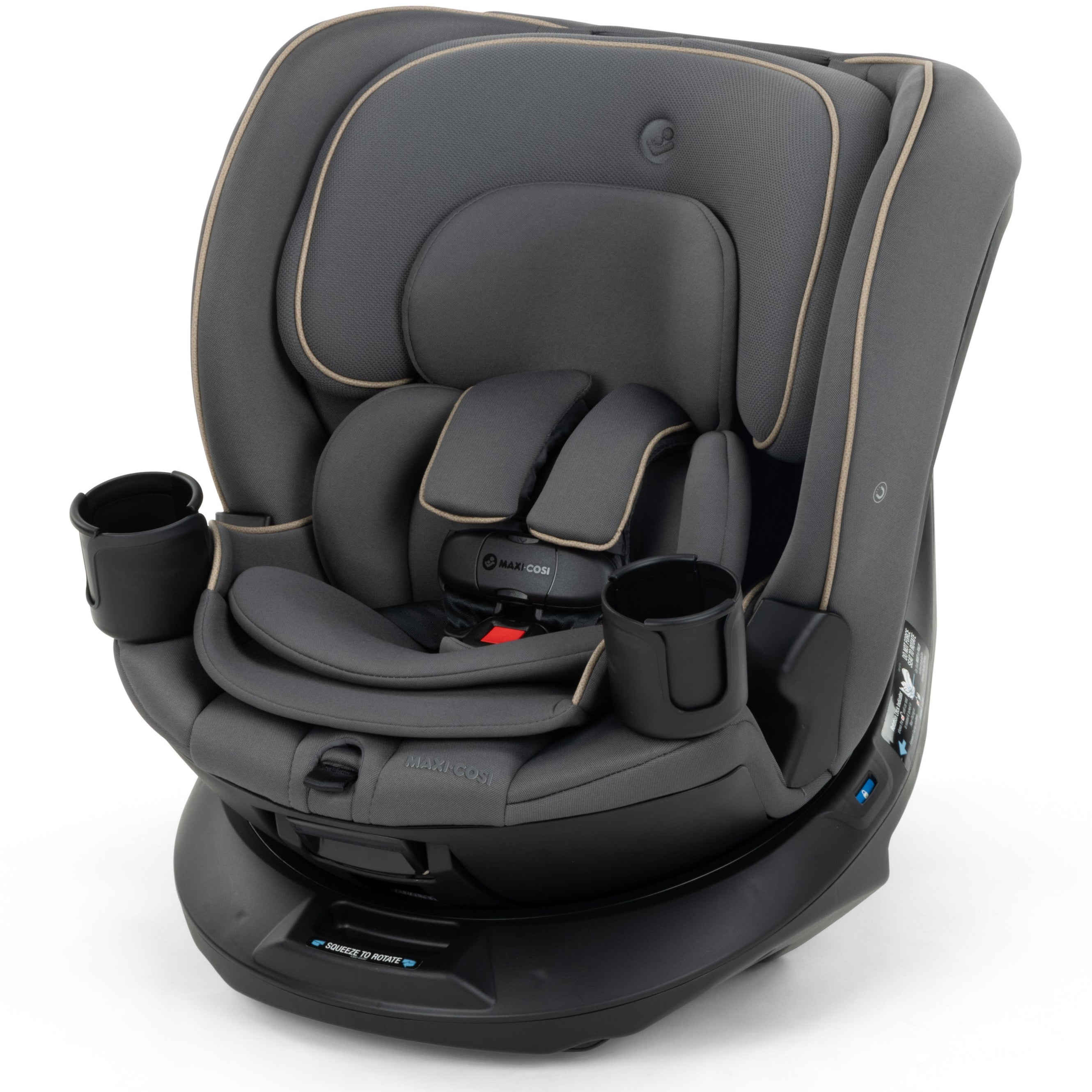 maxi cosi car seat white Maxi-Cosi Andi 360 Rotating All-in-One Convertible Car Seat – Modern Natural Baby