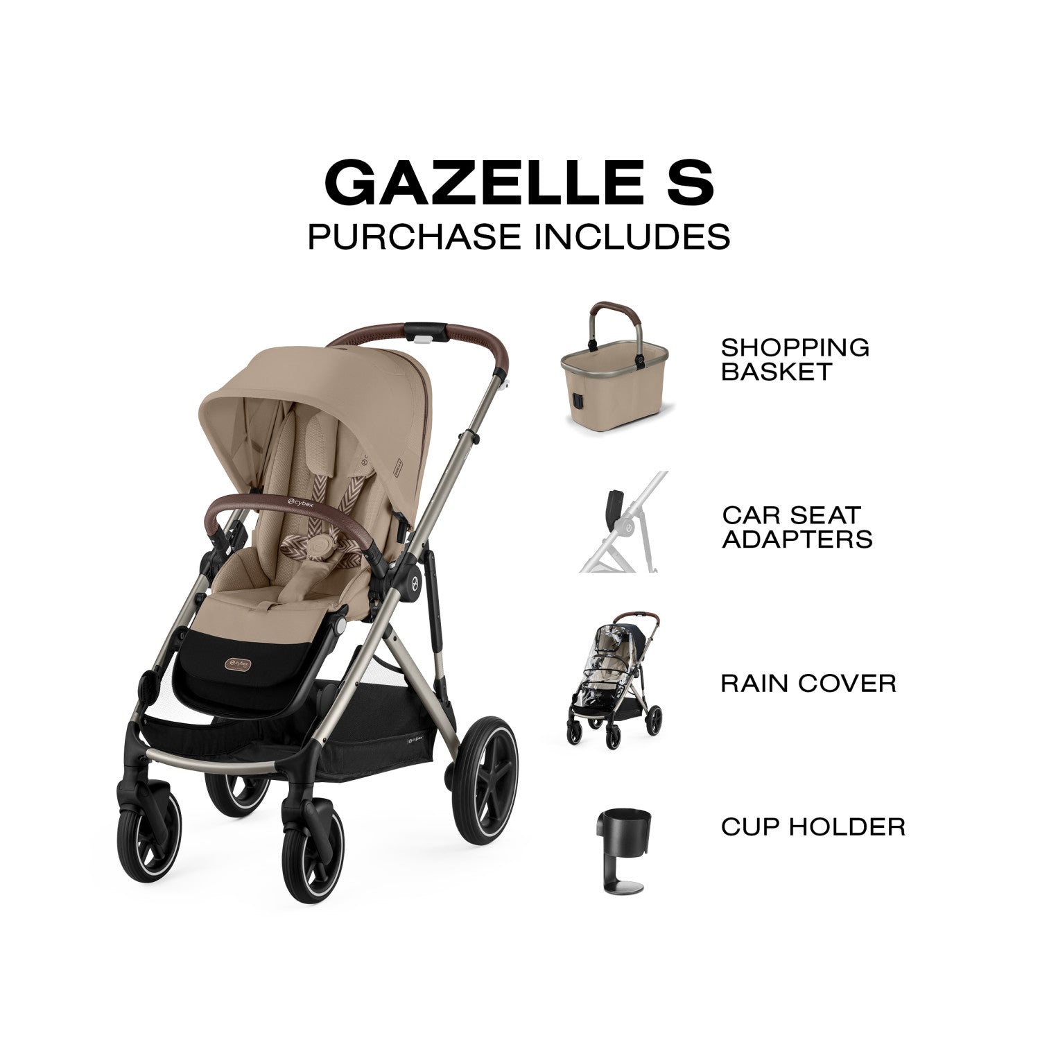 cybex gazelle s compatible car seat Cybex Gazelle S – Modern Natural Baby
