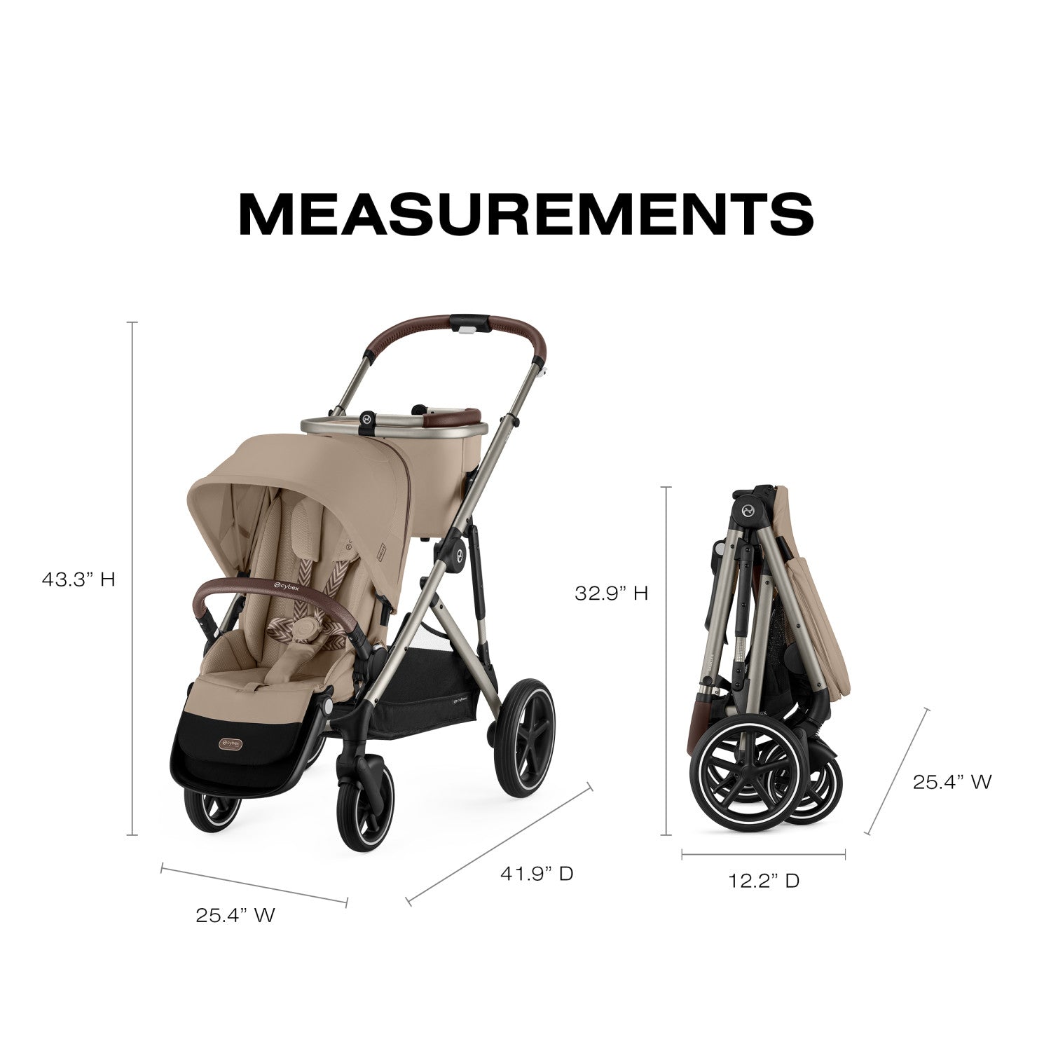poussette cybex gazelle Cybex Gazelle S – Modern Natural Baby