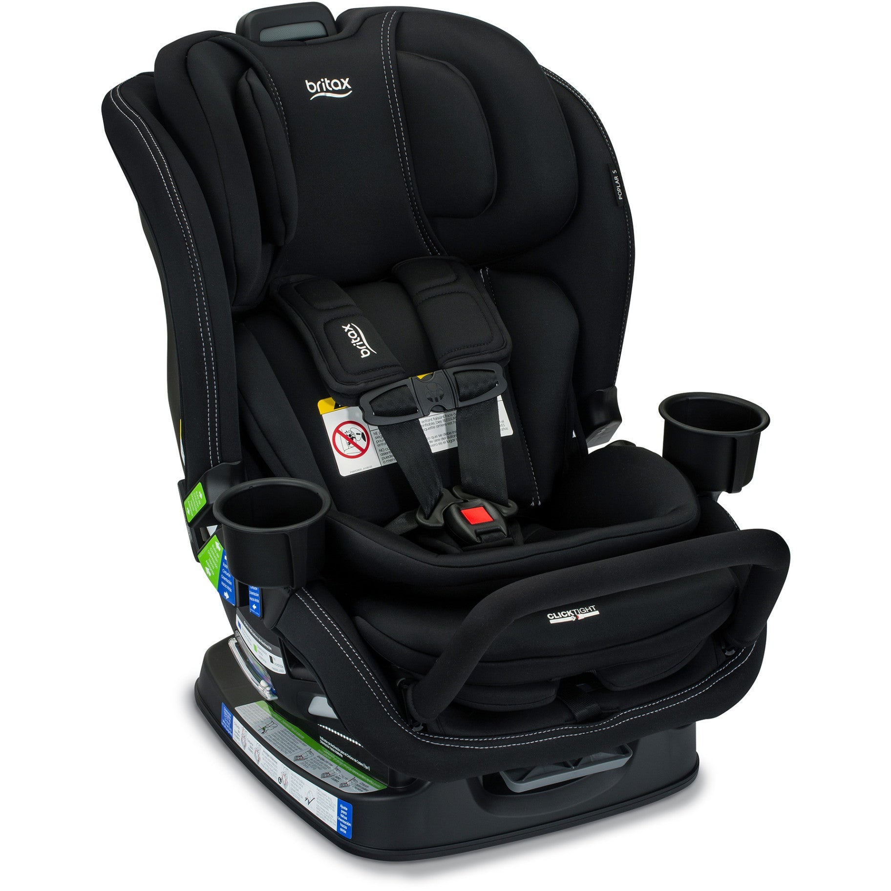 Britax Poplar S Convertible 2-in-1 Car Seat with ClickTight – Modern Natural Baby