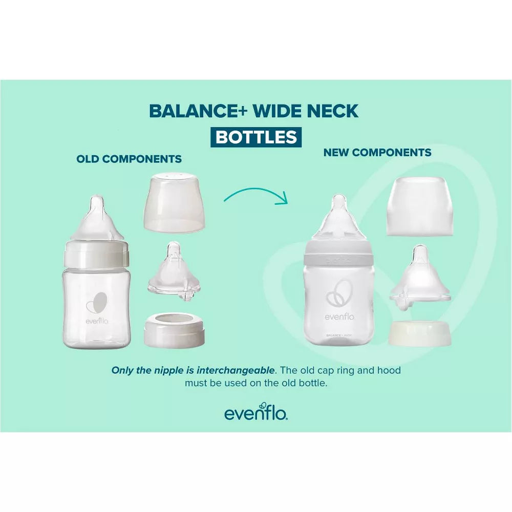 Evenflo Balance+ Wide Bottles 3 Pack