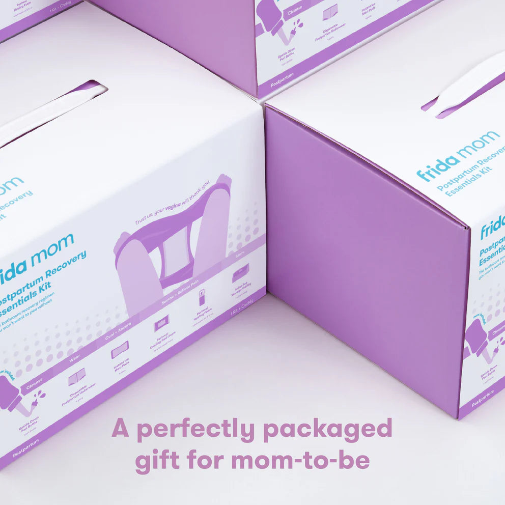 FridaMom Postpartum Recovery Essentials Kit + Peri Bottle – Modern