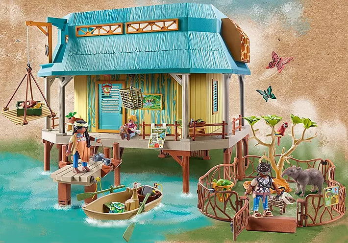 Playmobil Wiltopia  Animal Care Station – Modern Natural Baby