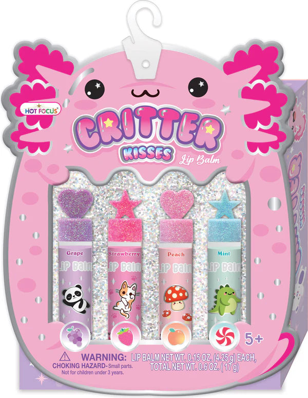 Hot Focus Sweet Lip Balms Set | Critter Kisses – Modern Natural Baby