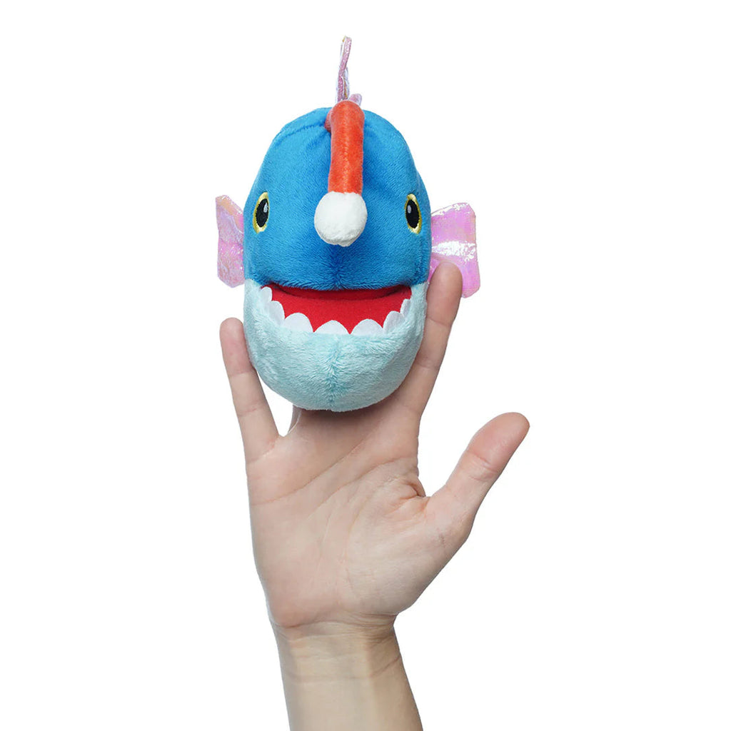 Axel Angler Fish Light-Up Finger Puppet – Modern Natural Baby