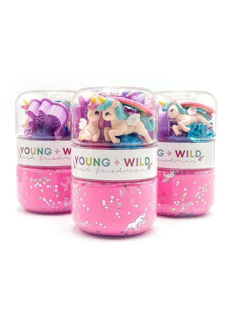 Young + Wild and Friedman Grab & Go Dough Jar | Unicorn – Modern ...