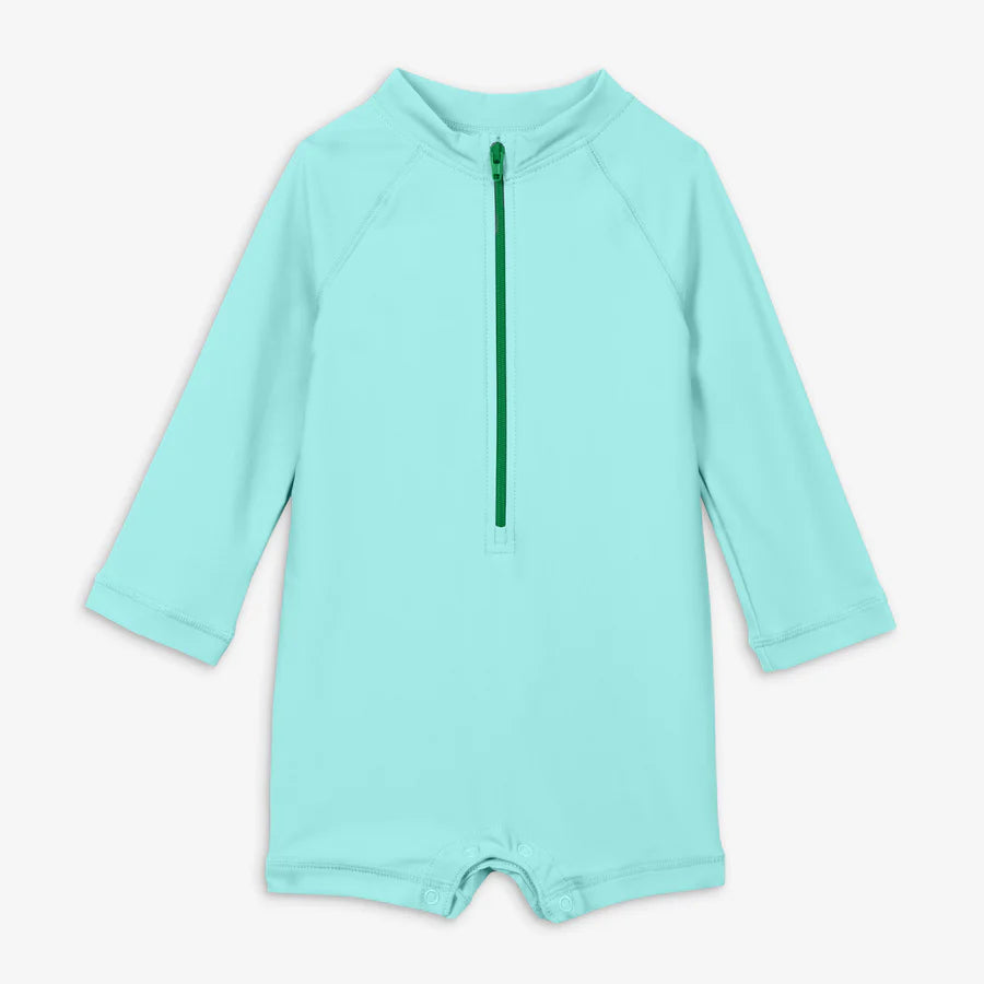 Primary Baby One-Piece Rash Guard | Mist – Modern Natural Baby