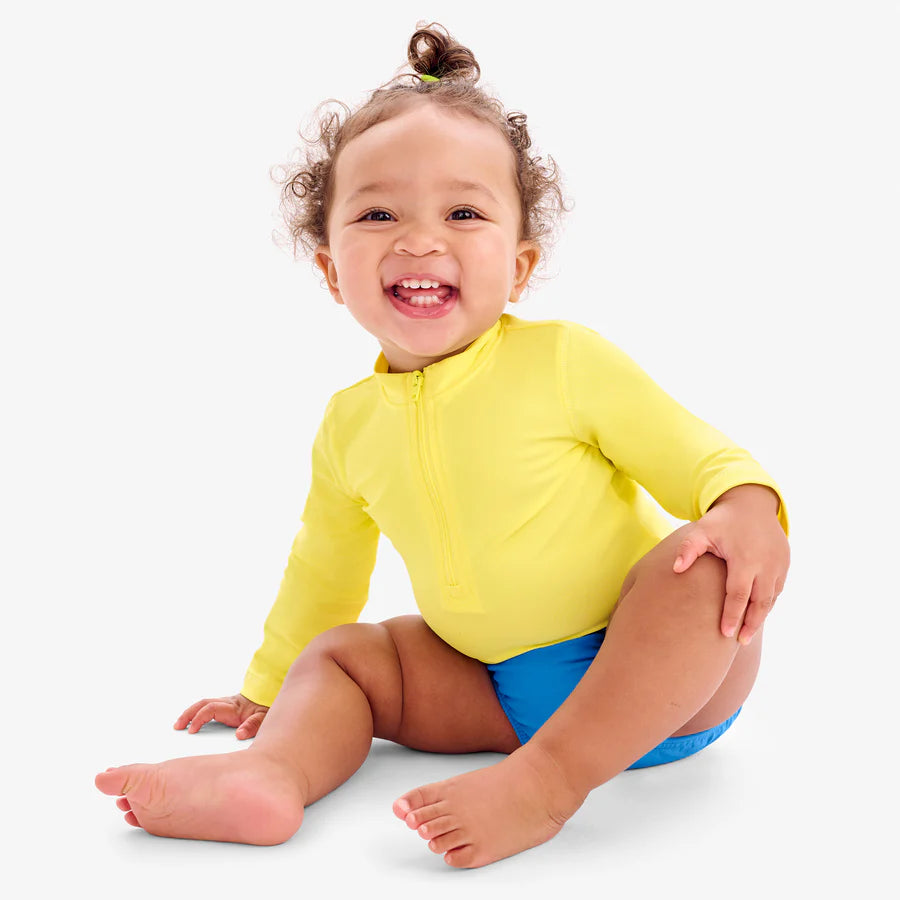 Primary Baby Rash Guard | Bubblegum – Modern Natural Baby