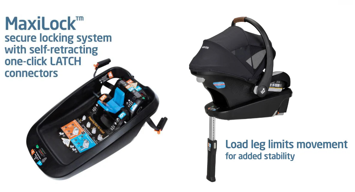 maxi cosi latch Maxi-Cosi Zelia² Luxe Plus 5-in-1 Modular Travel System – Modern Natural Baby
