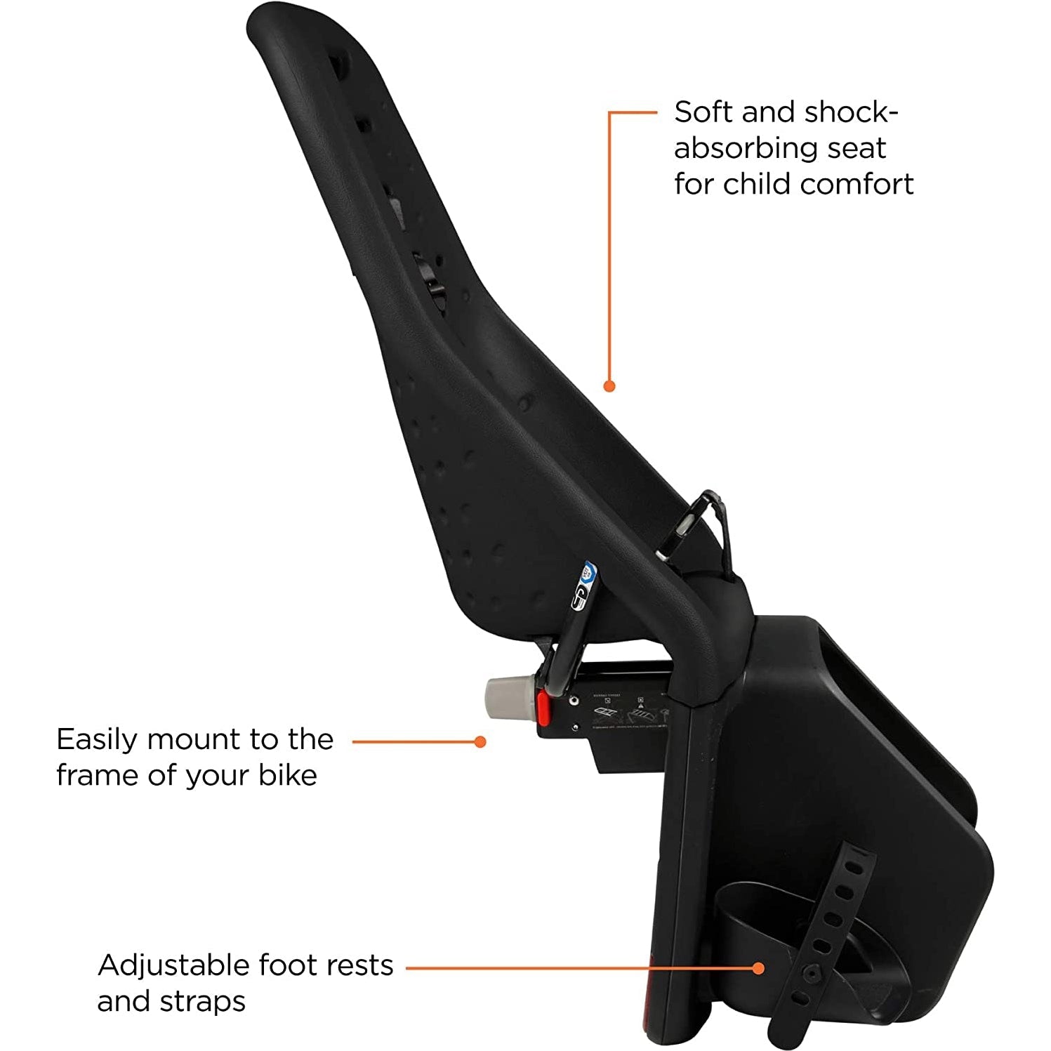 Bike rack discount with easyfit window