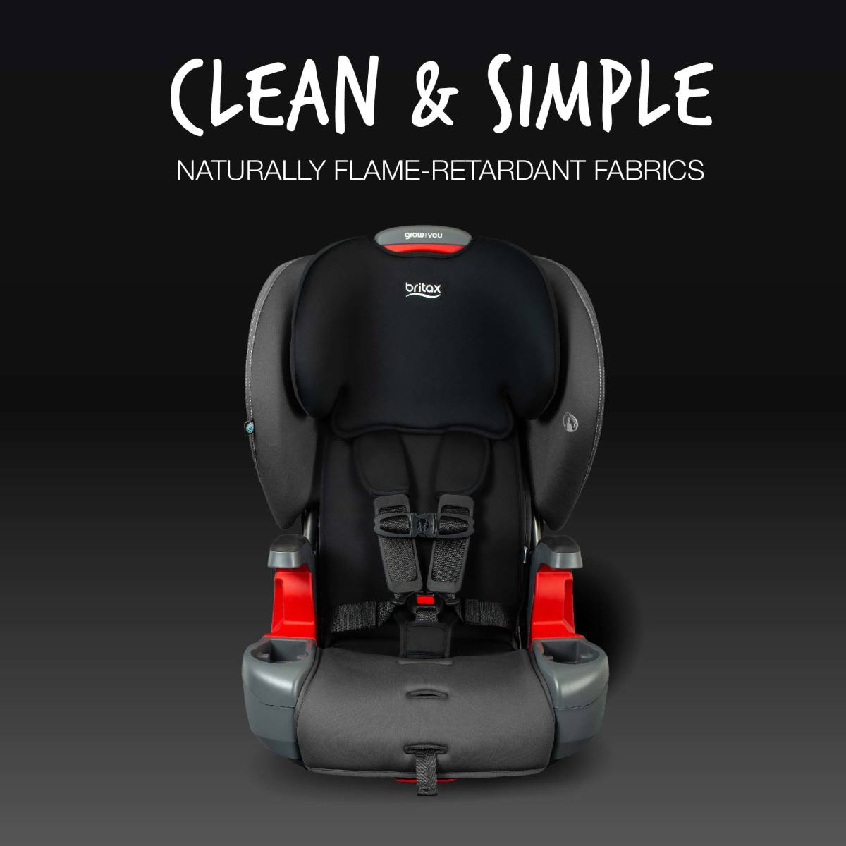 britax booster seat grow with you Britax Grow With You Harness-to-Booster with Safewash – Modern Natural Baby
