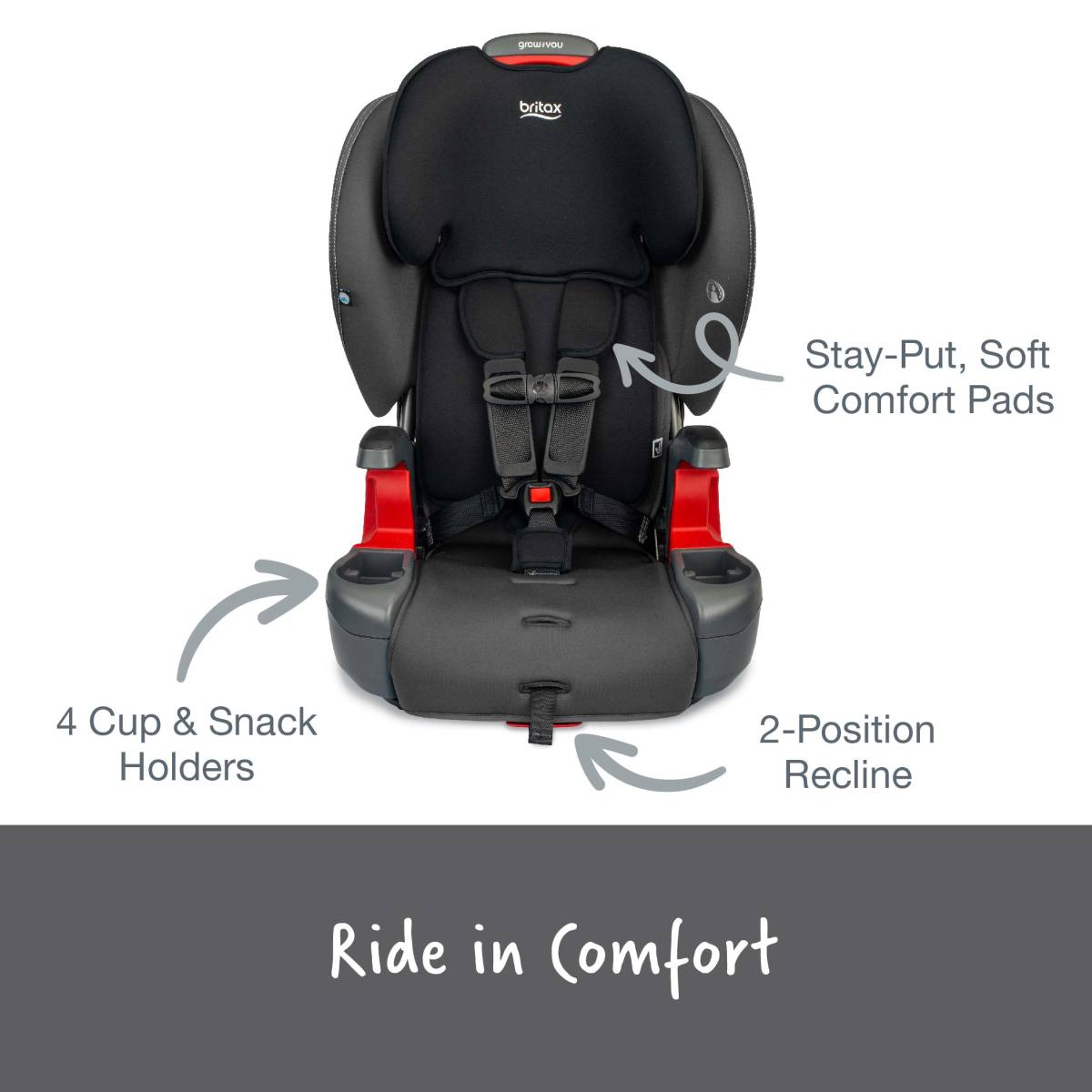 how to adjust straps on britax grow with you Britax Grow With You Harness-to-Booster with Safewash – Modern Natural Baby