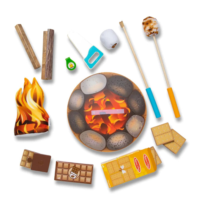 American Girl Campfire and Treats S'mores Set Retired New