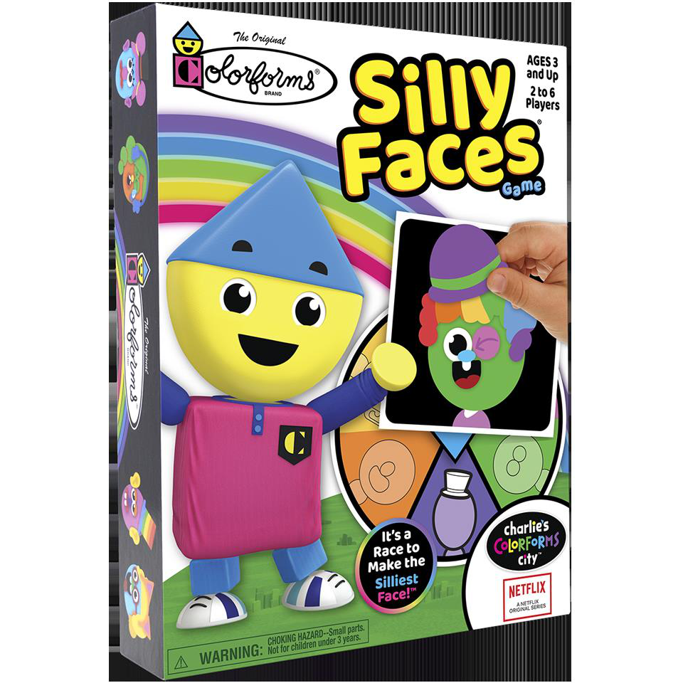 Colorforms Silly Faces Game – Modern Natural Baby