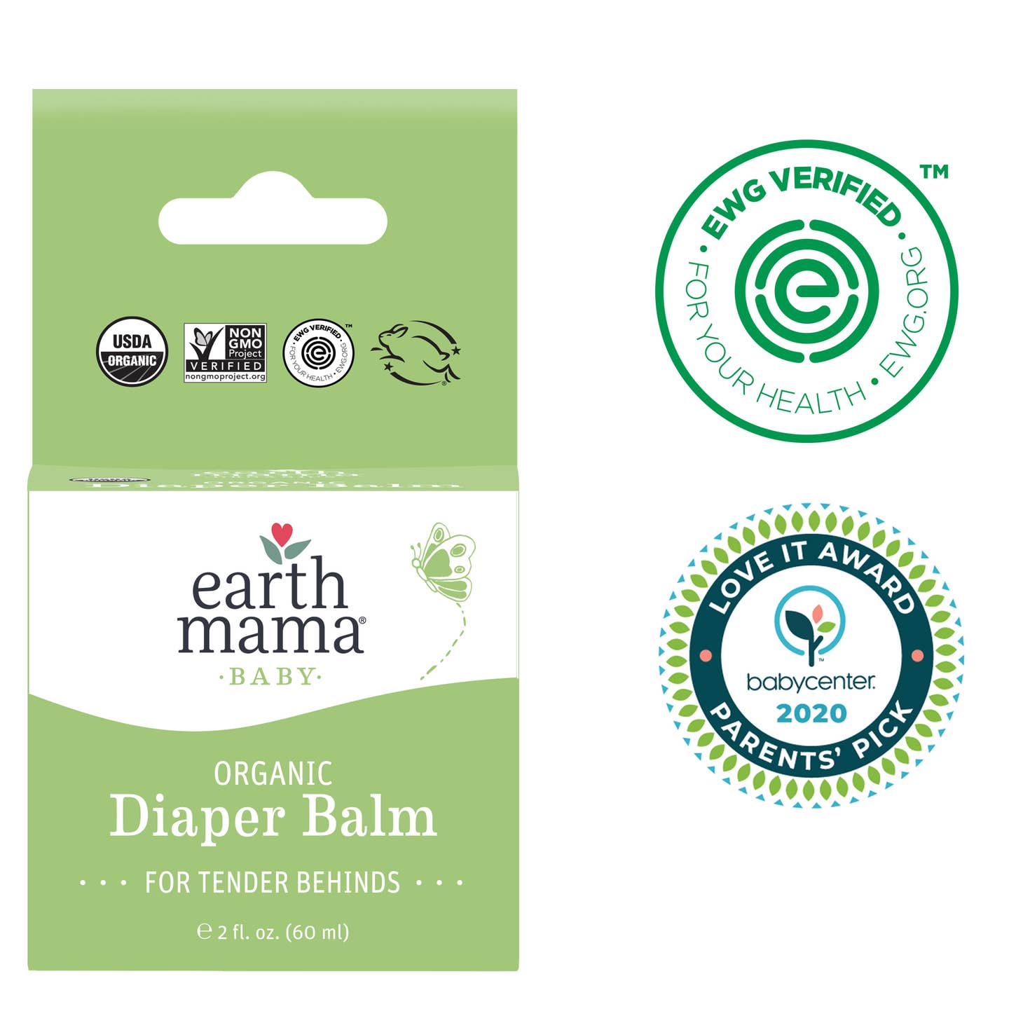 Earth Mama Organics Diaper Balm – Modern Natural Baby