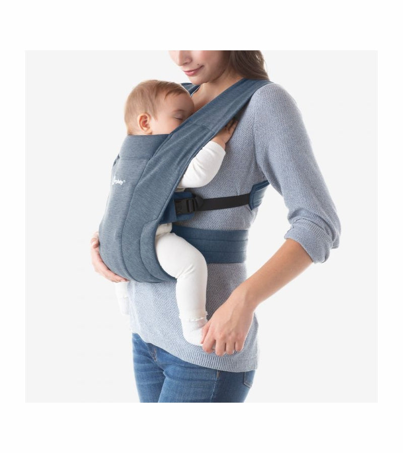ergobaby blue carrier Ergobaby Embrace Knit Newborn Carrier