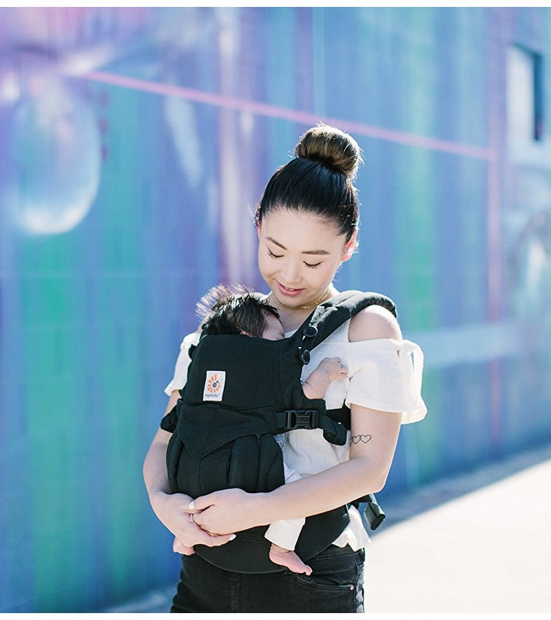 ergobaby omni 360 carrier - black Ergobaby Omni 360 Baby Carrier – Modern Natural Baby