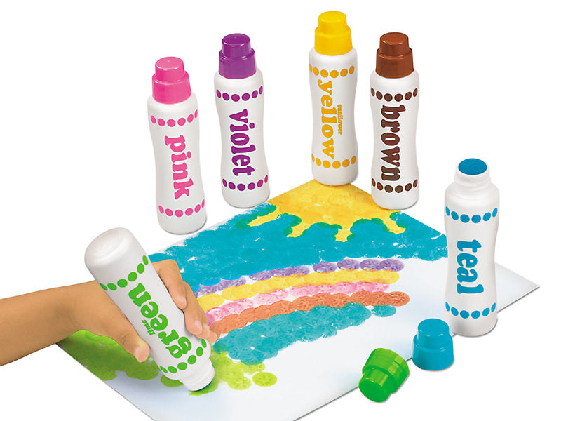 Do-A-Dot Art Washable Markers, Brilliant - 6 pack