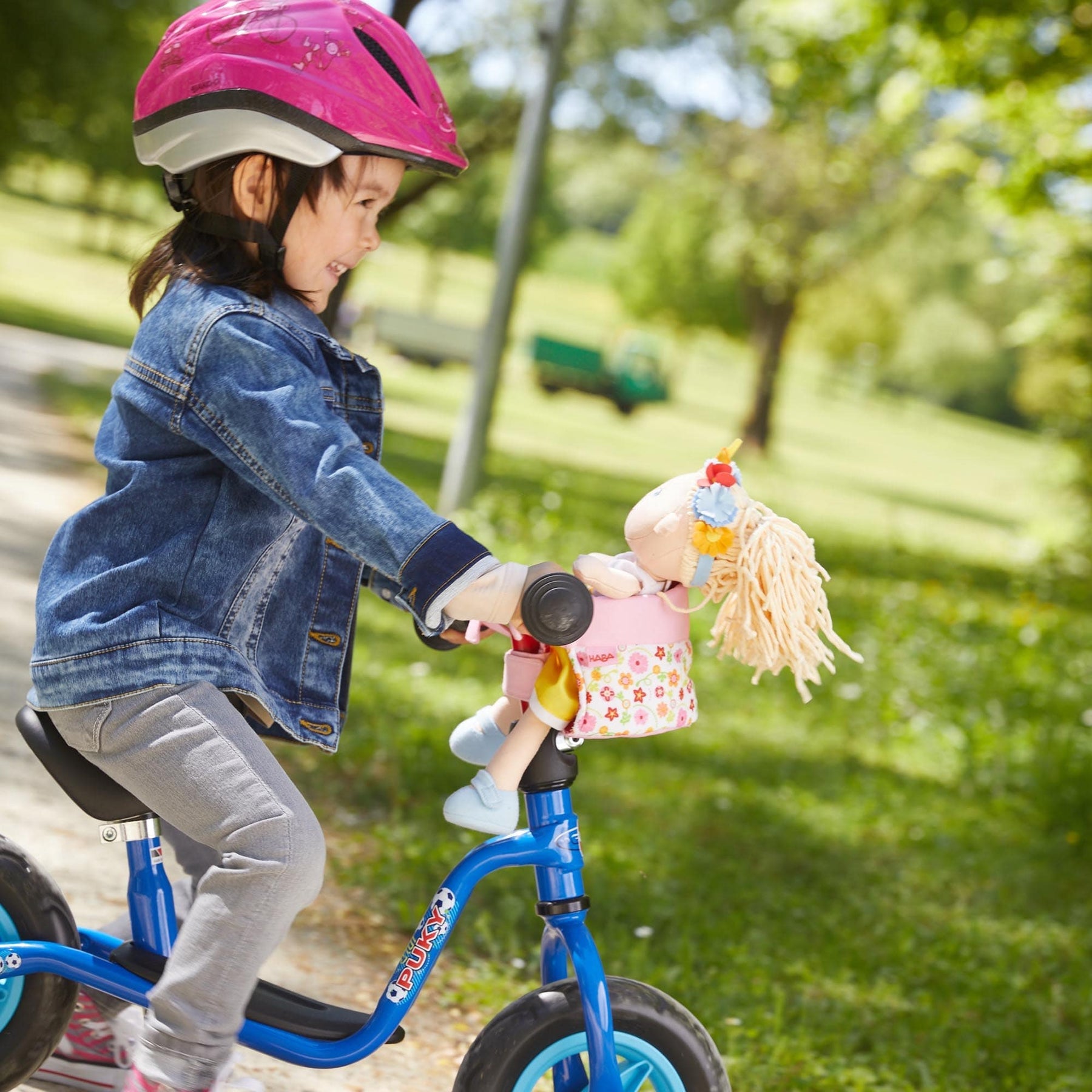 baby annabell doll bike seat and helmet Haba Doll's Bike Seat