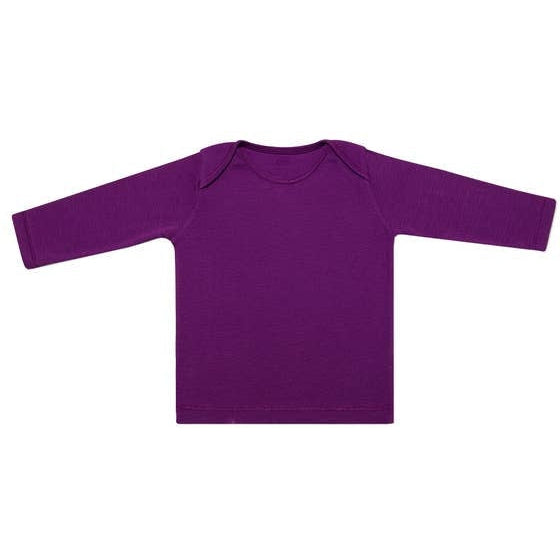 Plain purple 2024 long sleeve shirt