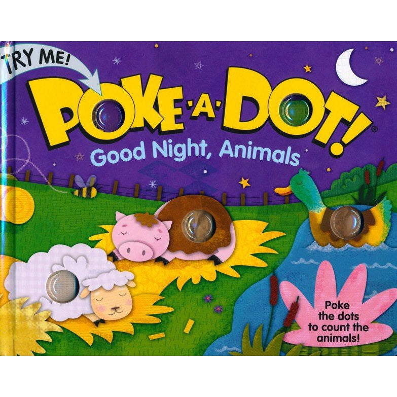 Melissa & Doug Poke-A-Dot Goodnight, Animals – Modern Natural Baby