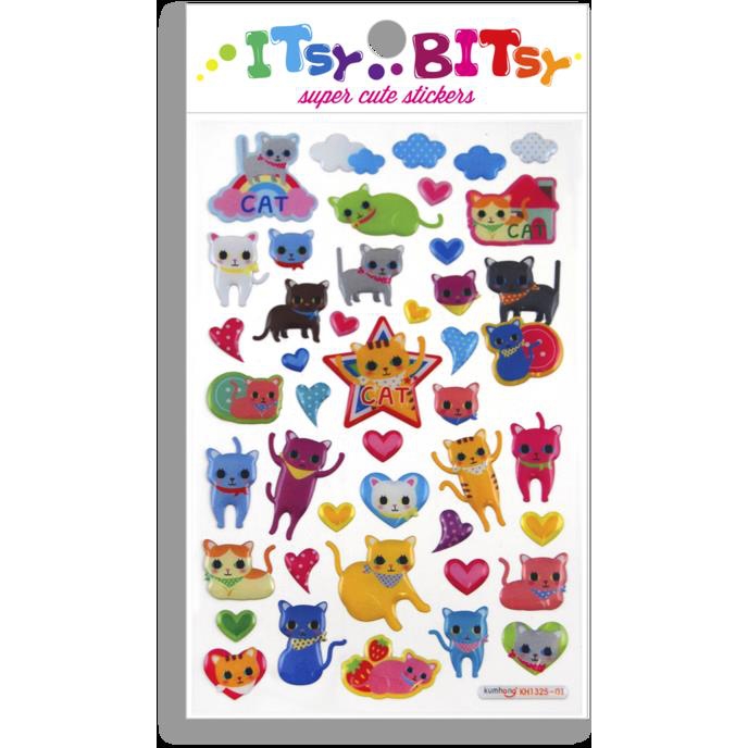 Ooly Itsy Bitsy Stickers - Cute Expressions